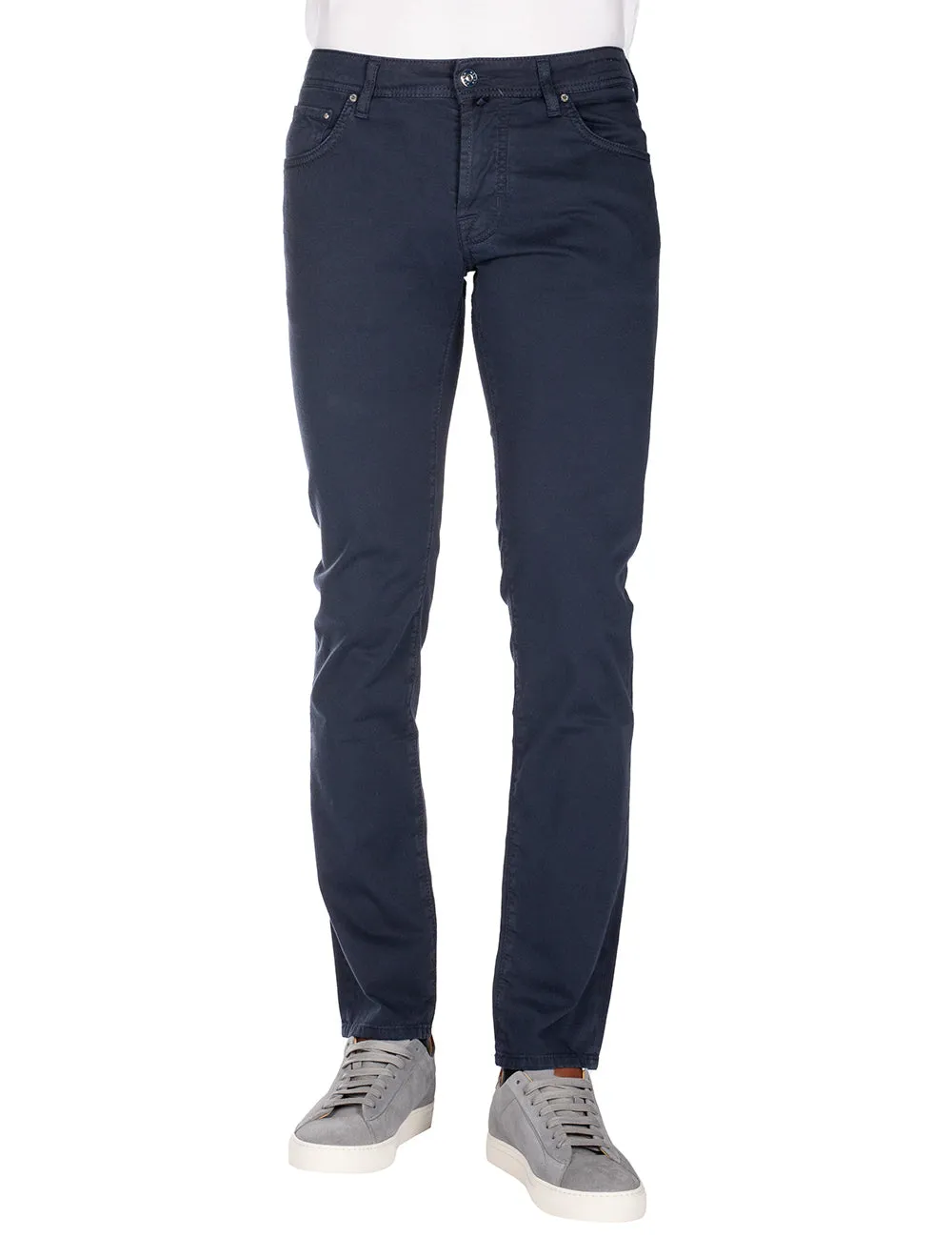 5 Pocket Nick Slim Jean Navy