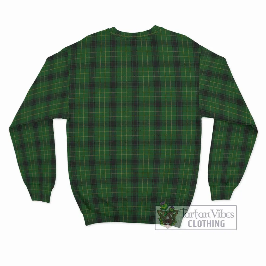 Arthur Highland Tartan Sweatshirt with Family Crest DNA In Me Style