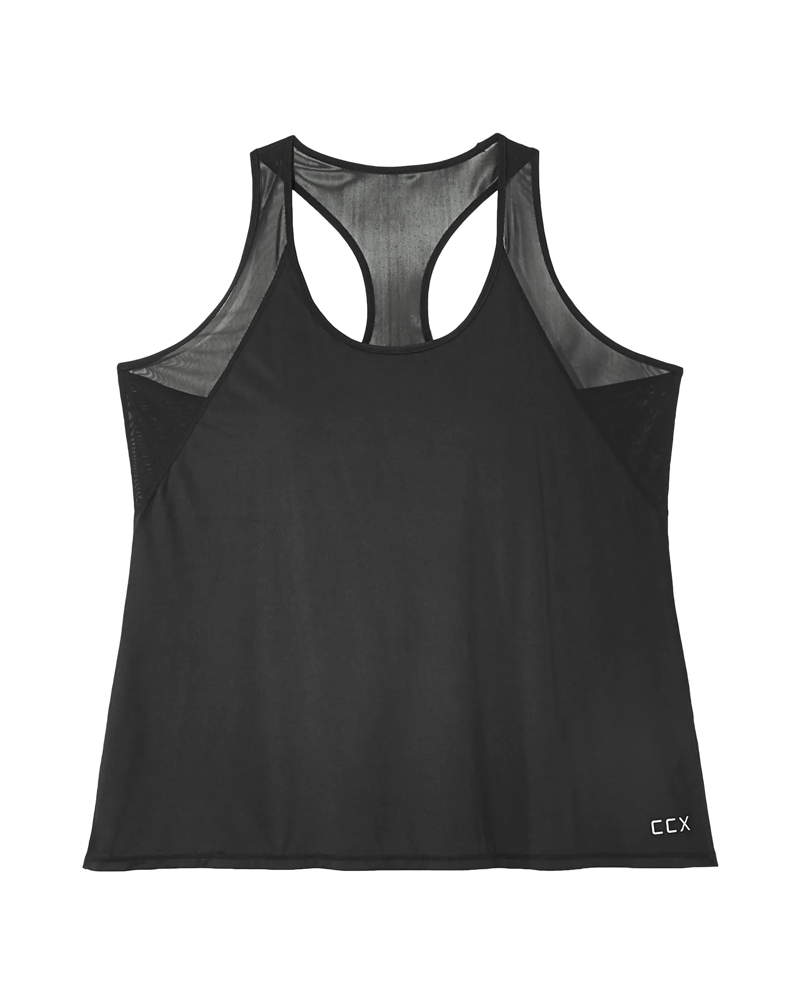 Bayberry Tank with Mesh Trim | Black