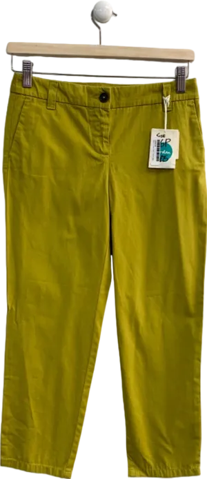 Boden Yellow Chino Trousers Size UK 6P