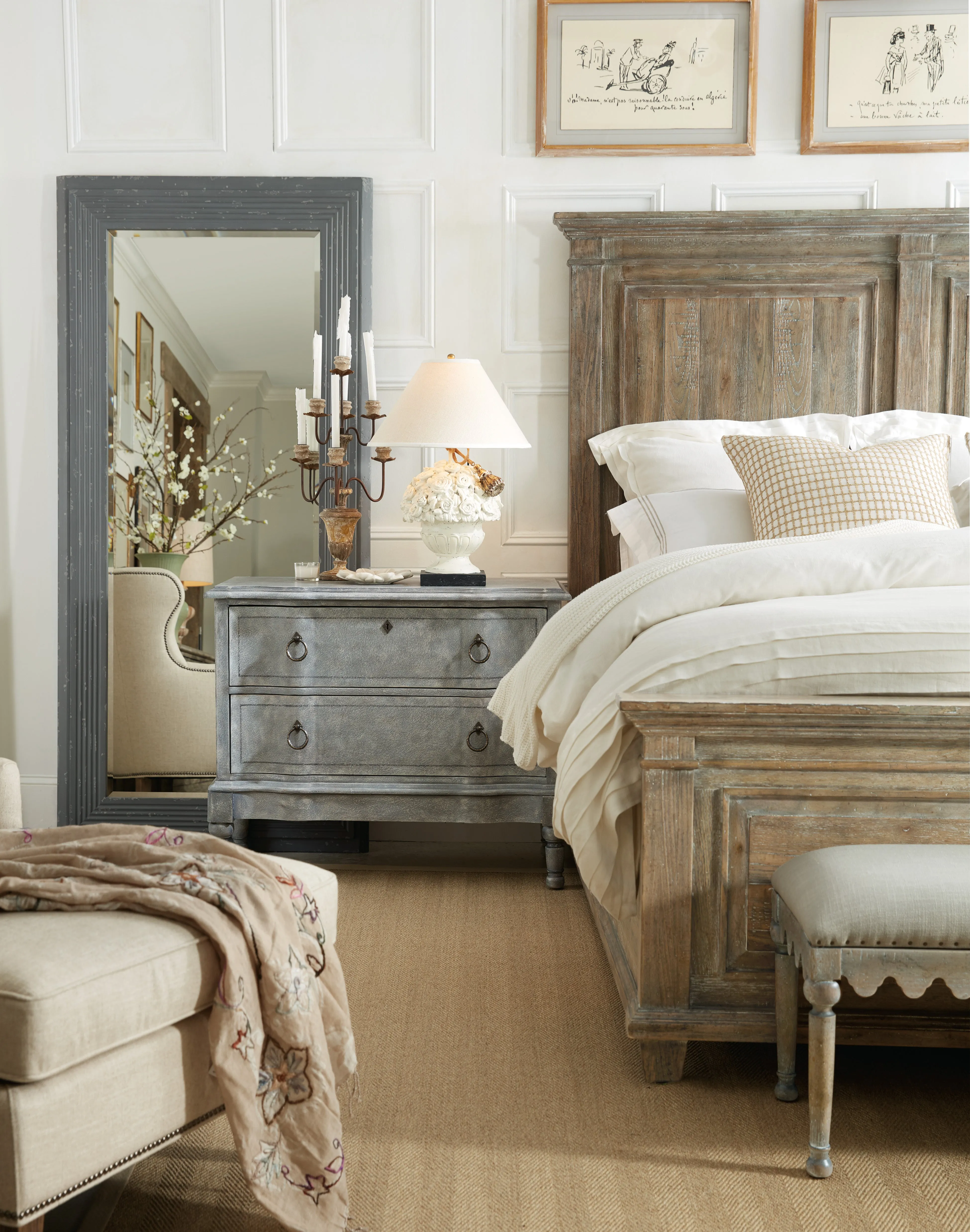 Boheme Laurier Panel Bed