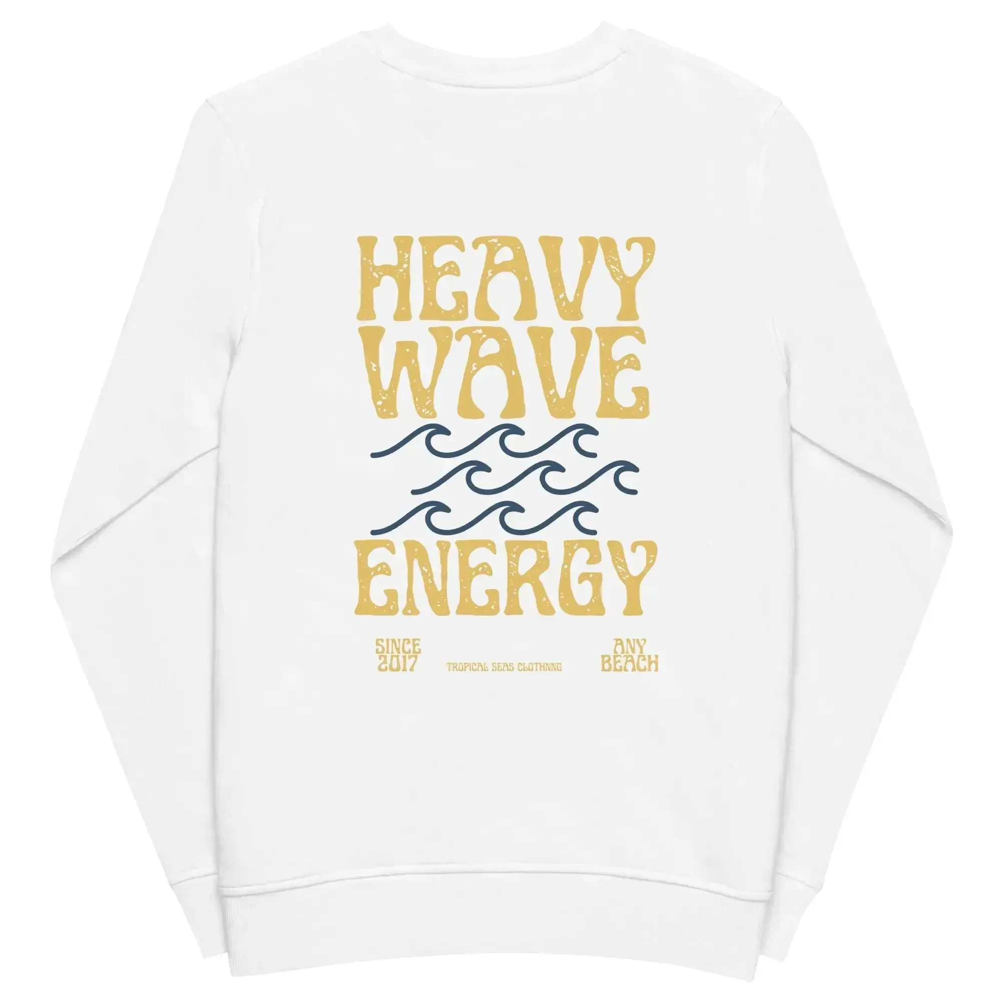Eco-Conscious Men's Heavy Wave Sweatshirt