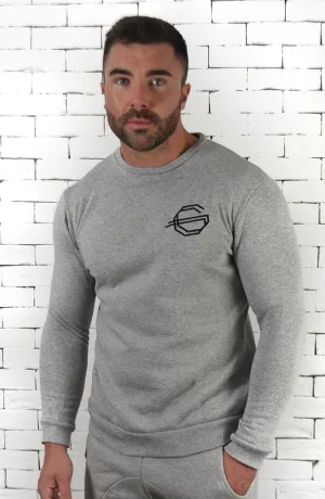 Gods Gift Crew Neck Sweatshirt - Grey