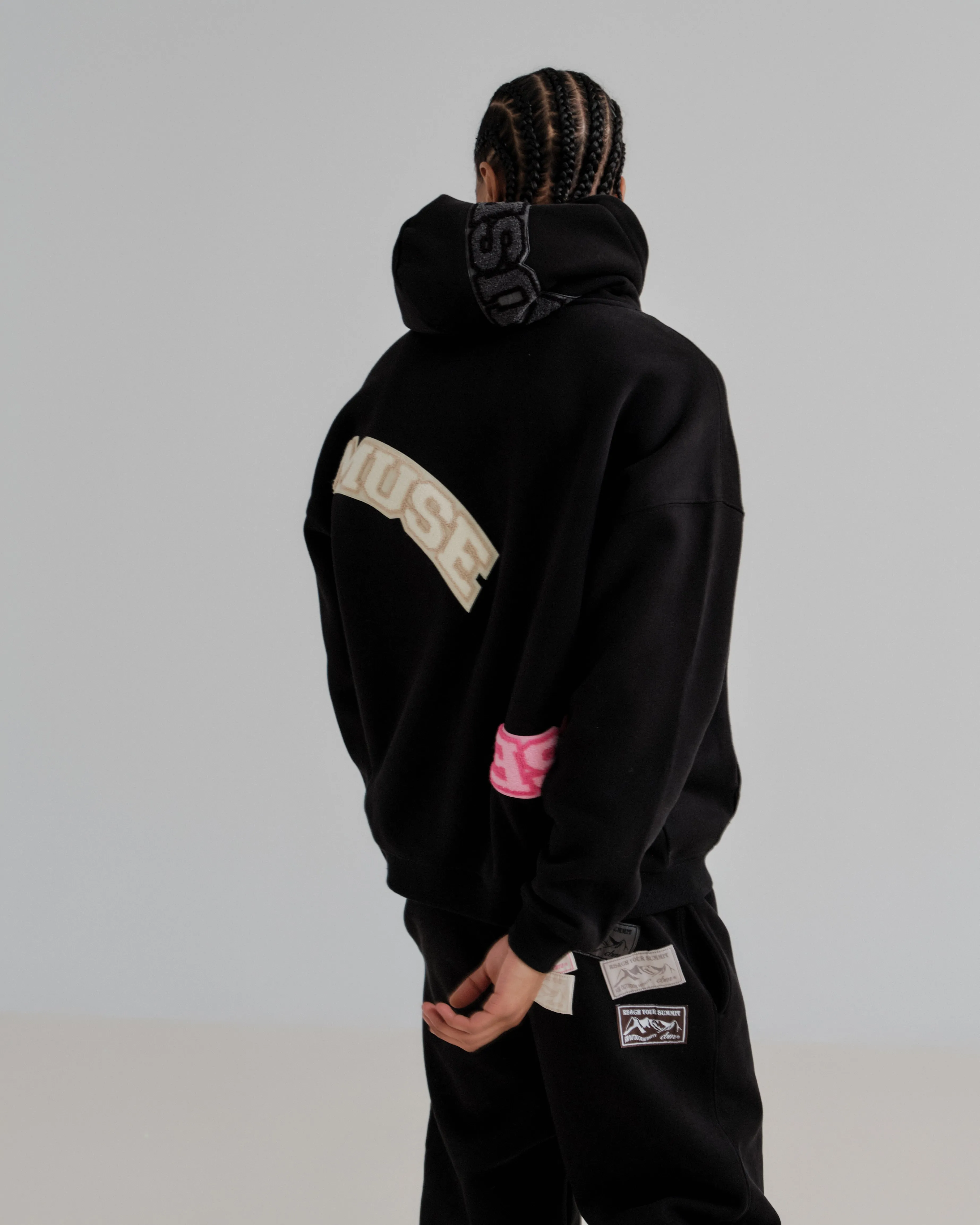 Heavyweight Hoodie - Black Multi Patch Edition