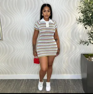 Karvina Knit Mini Dress