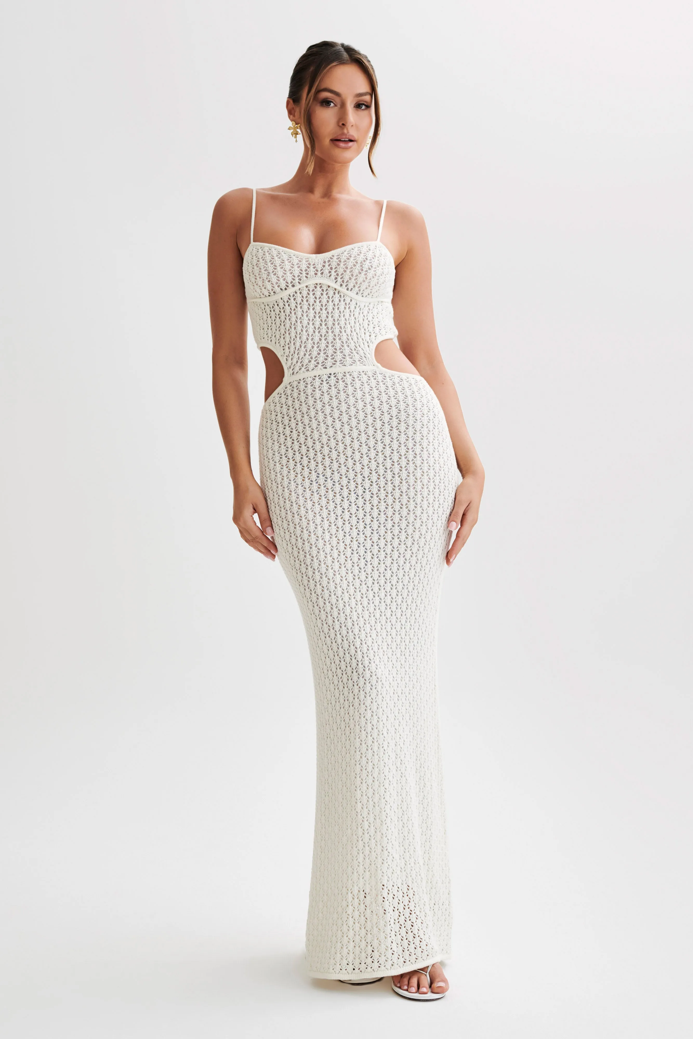 Langes Napoli Knit Kleid