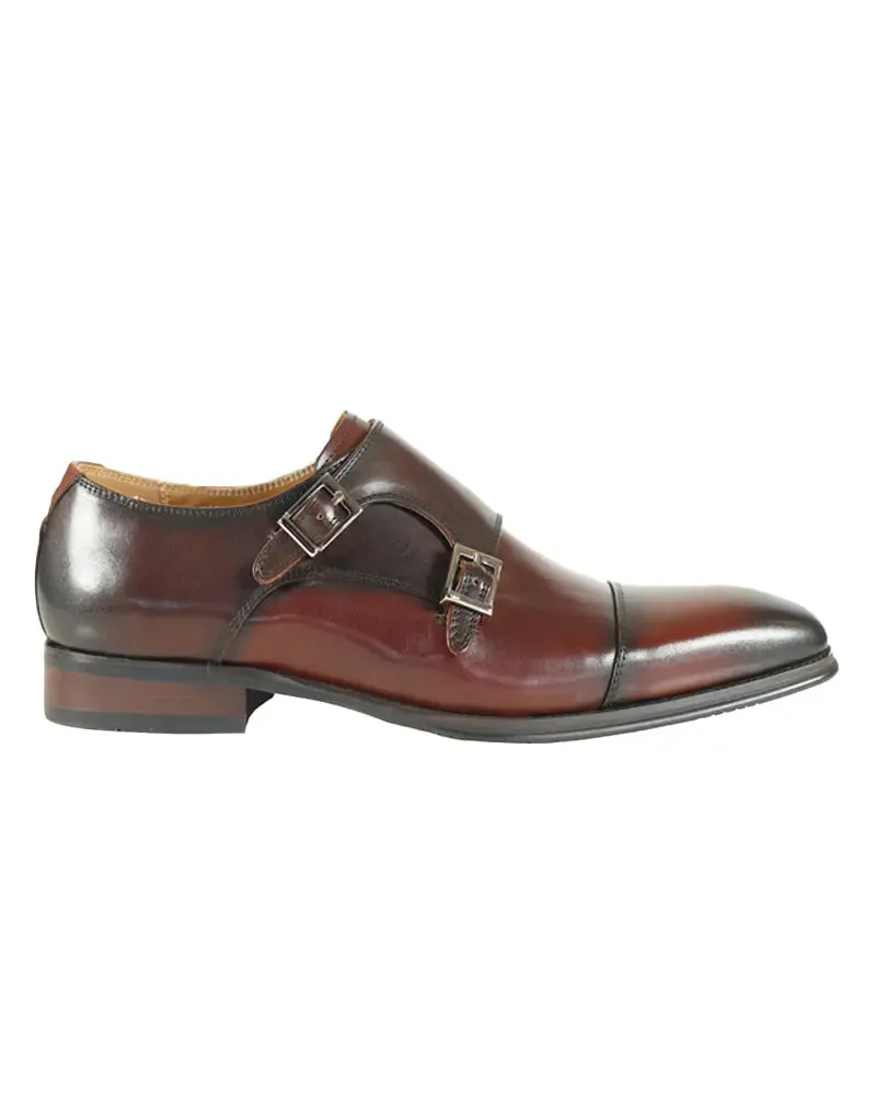 Lombardy Monk Shoe - Brown
