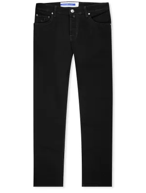 Nick Black Badge Denim Jean Black