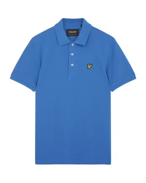 Plain Polo Shirt - Spring Blue