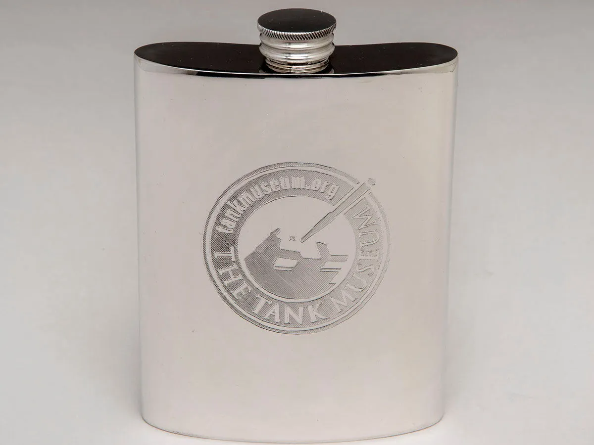 Tank Museum Hip Flask