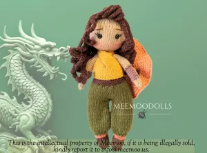 The Dragon Princess Doll Knitting Pattern