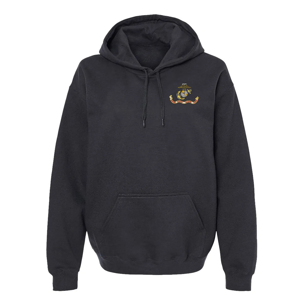 USMC Flag Embroidered Hoodie